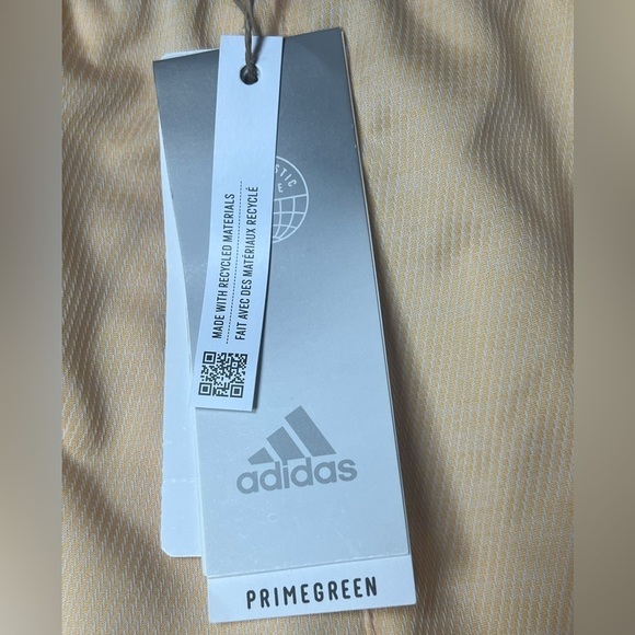 NWT Adidas XL Axis Knit 3.0 Aeroready Primegreen Pulse Amber Training Shorts - Picture 4 of 10